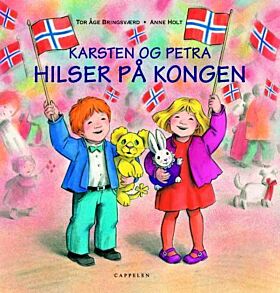 Karsten og Petra hilser på kongen