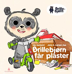 Brillebjørn får plaster