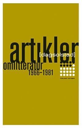 Artikler om litteratur 1966-1981