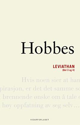 Leviathan, eller En kirkelig og sivil stats innhold, form og makt