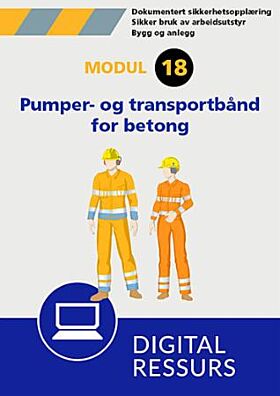 Sikker bruk av pumper og transportbånd for betongleveranse