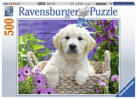 Puslespill 500 Golden Retriever Ravensburger