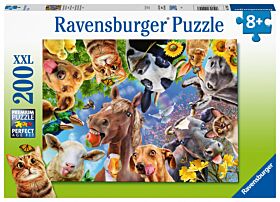 Puslespill 200 Gårdsvenner Ravensburger