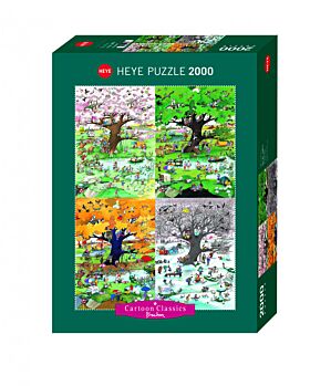 Puslespill 2000 4 Seasons Heye