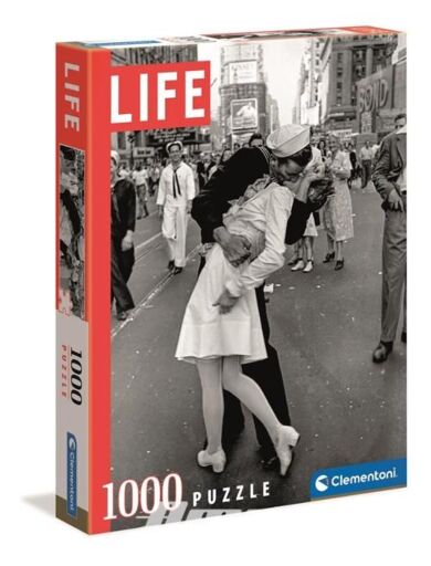 Puslespill 1000 Life The Kiss Clementoni