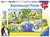 Puslespill 2X12 I Dyreparken Ravensburger