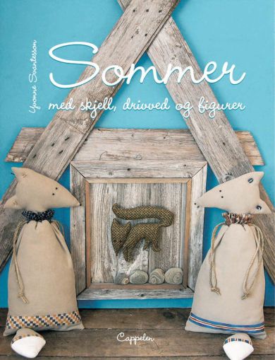 Sommer med skjell, drivved og figurer