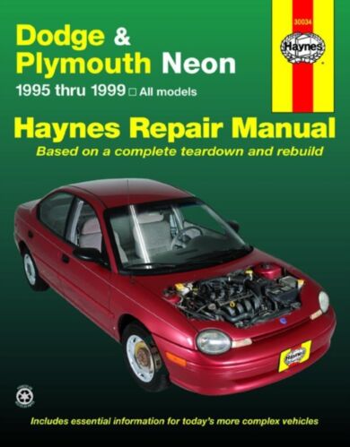 Dodge & Plymouth Neon (1995-1999) Haynes Repair Manual (USA)