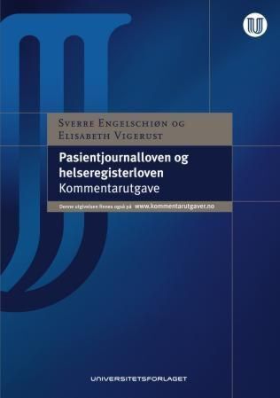 Pasientjournalloven og helseregisterloven