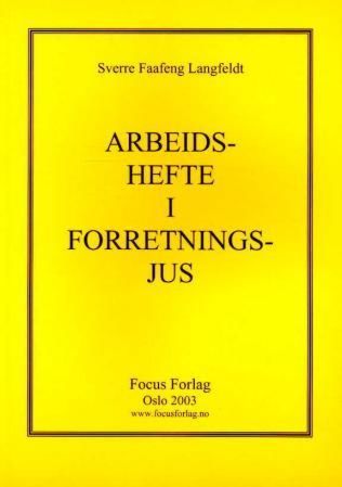 Arbeidshefte i forretningsjus