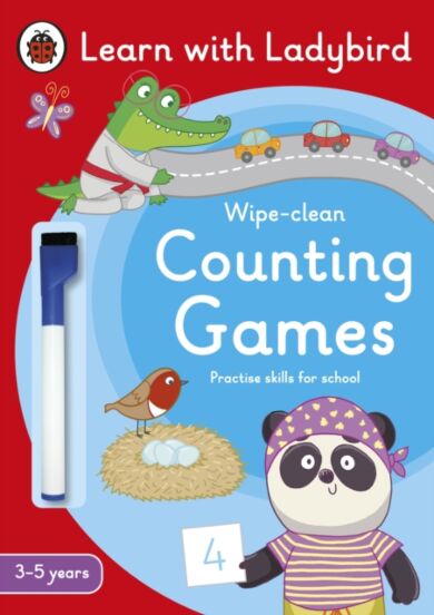 Counting Games: A Learn with Ladybird Wipe-clean Activity Book (3-5 years)