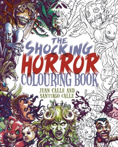 The Shocking Horror Colouring Book