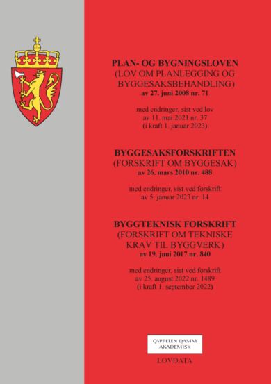 Plan- og bygningsloven : (lov om planlegging og byggesaksbehandling) av 27. juni 2008 nr. 71 : med e