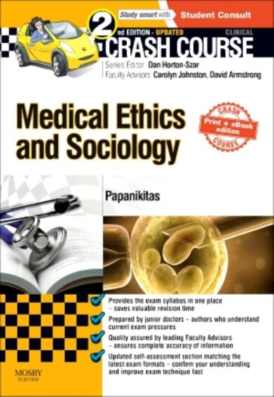 Crash Course Medical Ethics and Sociology Updated Print + eBook edition