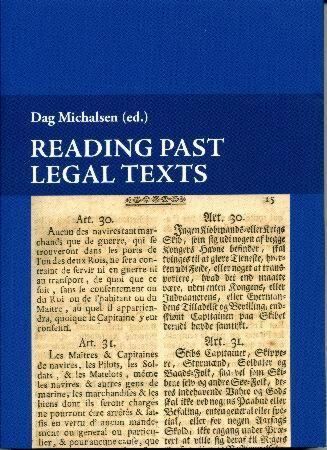 Reading past legal texts