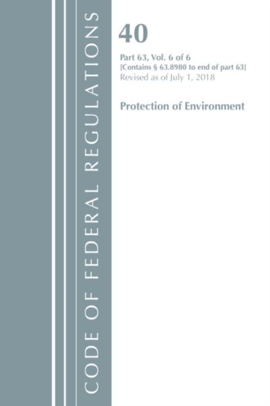 Code of Federal Regulations, Title 40 Protection of the Environment 63.8980-End, Revised as of July