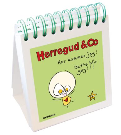 Herregud & Co. Bordkalender. Her kommer jeg! Dette blir gøy!!!