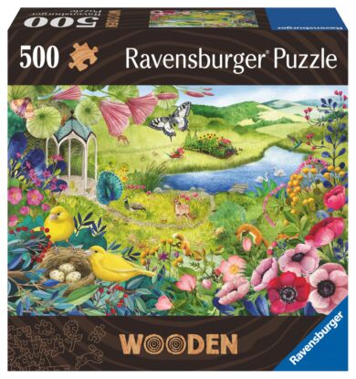 Trepuslespill 500 Naturlig hage Ravensburger