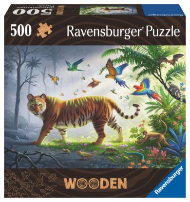 Trepuslespill 500 Tiger Ravensburger