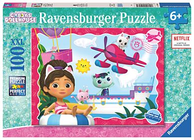 Puslespill 100 Gabbys Dukkehus Ravensburger