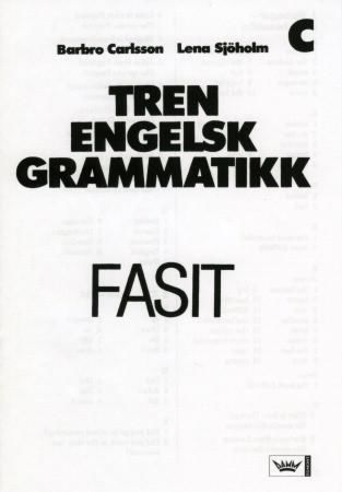 Tren engelsk grammatikk