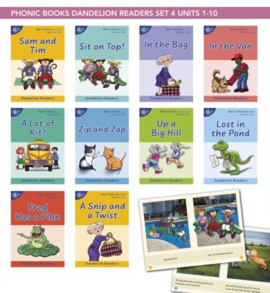 Phonic Books Dandelion Readers Set 4 Units 1-10