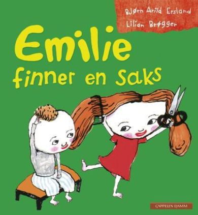 Emilie finner en saks