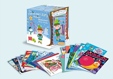 The Christmas Elf's Magical Bookshelf Advent Calendar