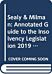 Sealy & Milman: Annotated Guide to the Insolvency Legislation 2019