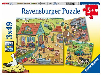 Puslespill 3X49 Hagen Ravensburger