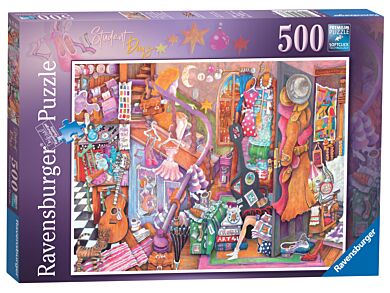 Puslespill 500 Student Dager Ravensburger