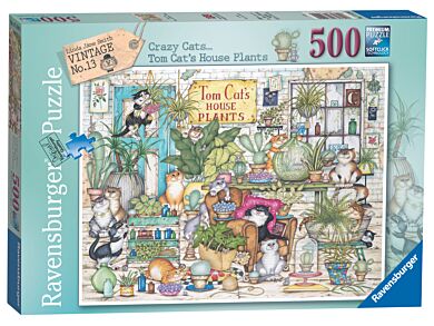 Puslespill 500 Plante Butikk Ravensburger