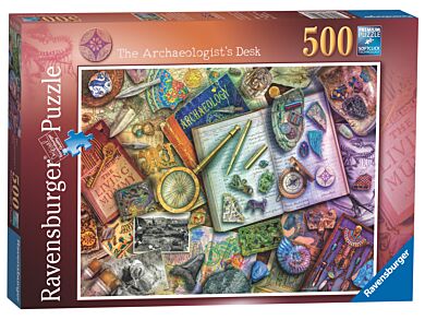 Puslespill 500 Arkeologi Ravensburger