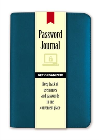 Password Journal: Caribbean Blue