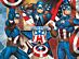 Puslespill 100 Marvel Captain America Ravensburger