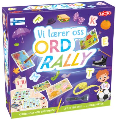 Spill Vi Lærer Oss Ord-Rally