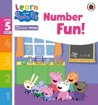 Learn with Peppa Phonics Level 5 Book 9 ¿ Number Fun! (Phonics Reader)