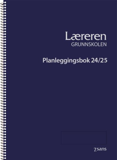 7.Sans kalender 24/25 Læreren Grunnskolen spiral