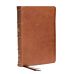 NKJV, End-of-Verse Reference Bible, Personal Size Large Print, Premium Goatskin Leather, Brown, Prem