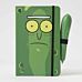 Rick and Morty: Pickle Rick Hardcover Ruled Journal With Pen