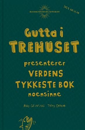 Gutta i trehuset presenterer verdens tykkeste bok noensinne