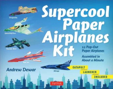 Supercool Paper Airplanes Kit