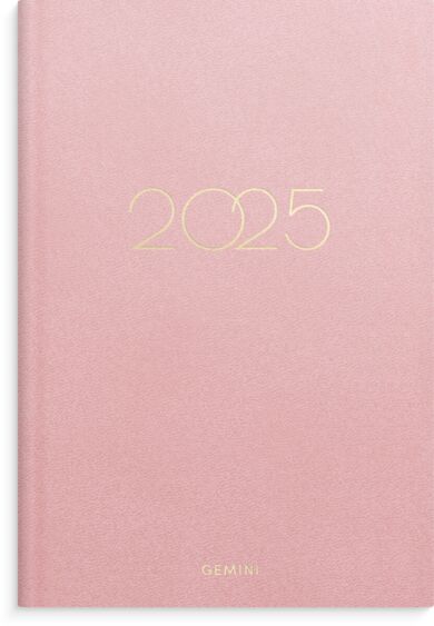 Kalender Grieg Gemini Colore rosa 2025