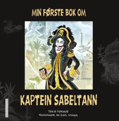 Min første bok om Kaptein Sabeltann