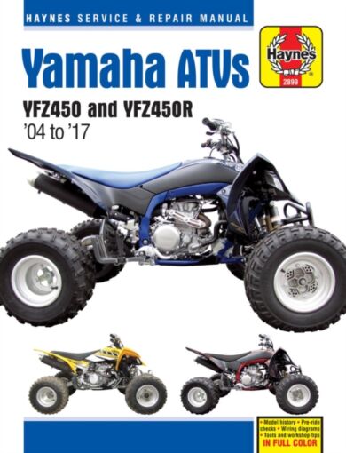 Yamaha YZF450 & YZF450R ATV Repair Manual