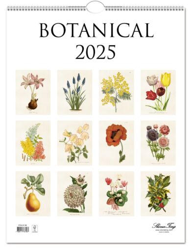 Kalender 2025 Botanical 345x455mm