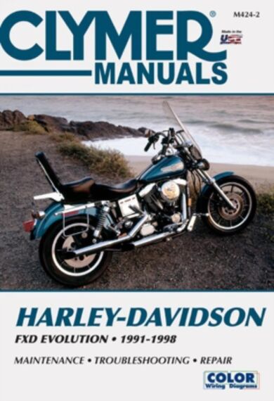 Harley-Davidson FXD Evolution Motorcycle (1991-1998) Clymer Repair Manual