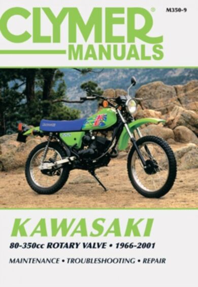 Kawasaki 80-350cc Rotary Valve Motorcycle (1966-2001) Service Repair Manual