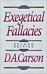 Exegetical Fallacies