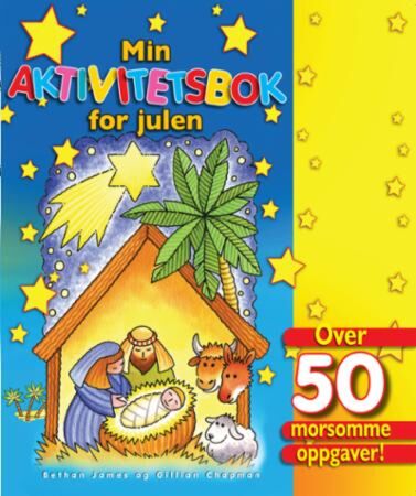 Min aktivitetsbok for julen. Over 50 morsomme oppgaver!